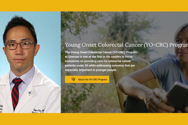 Kim helps open Young Onset Colorectal Cancer Program at Siteman Cancer Center